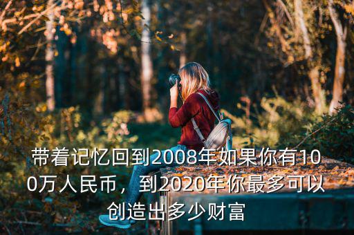 帶著記憶回到2008年如果你有100萬人民幣，到2020年你最多可以創(chuàng)造出多少財富