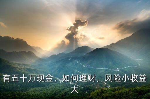 有五十萬現(xiàn)金，如何理財，風(fēng)險小收益大