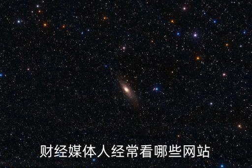 財(cái)經(jīng)媒體人經(jīng)?？茨男┚W(wǎng)站