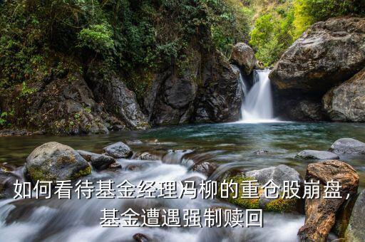 如何看待基金經(jīng)理馮柳的重倉股崩盤，基金遭遇強(qiáng)制贖回