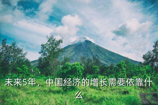 未來5年，中國經(jīng)濟的增長需要依靠什么