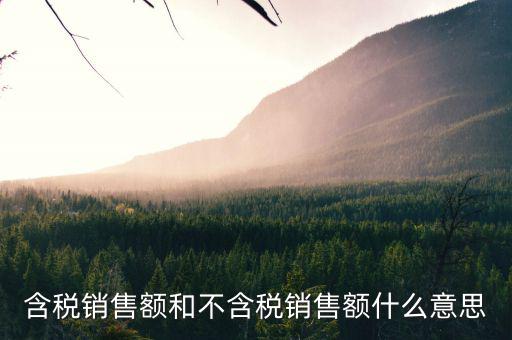 什么是含稅金額，什么是含稅