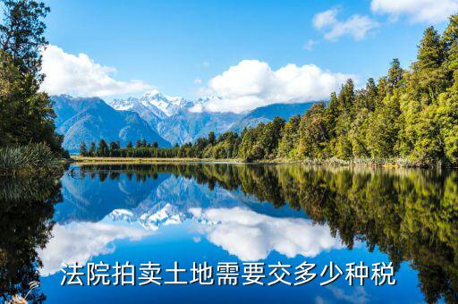 土地拍賣要交什么稅，劃撥土地 拍賣 繳什么稅