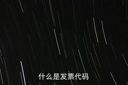 普通發(fā)票代碼是什么，什么是發(fā)票代碼什么是發(fā)票號碼