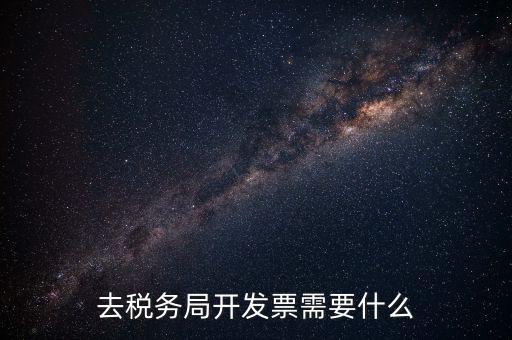 國(guó)稅開票必須填寫什么，去稅務(wù)局開發(fā)票需要什么