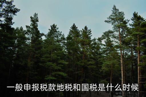 廣東省國(guó)稅和地稅什么時(shí)候申報(bào)，每月什么時(shí)間到地稅或國(guó)稅申報(bào)