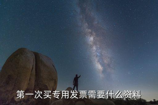 稅務(wù)的專票什么資料，第一次買專用發(fā)票需要什么資料