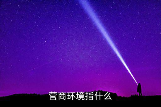 什么樣的稅收營(yíng)商環(huán)境，營(yíng)商環(huán)境指什么