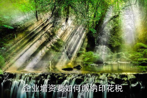 增資交什么印花稅，增資股東用交印花稅嗎