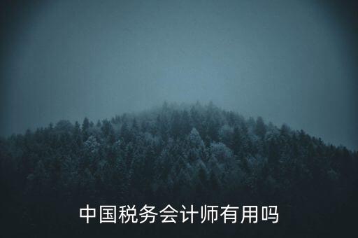 注冊稅務師有什么用，注冊稅務師能干什么待遇怎么樣