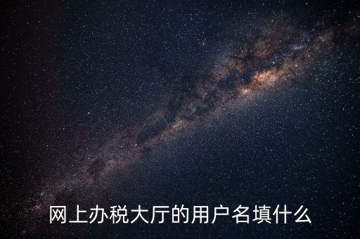 網(wǎng)上辦稅廳指的帳號是什么，電子稅務(wù)局賬號是什么