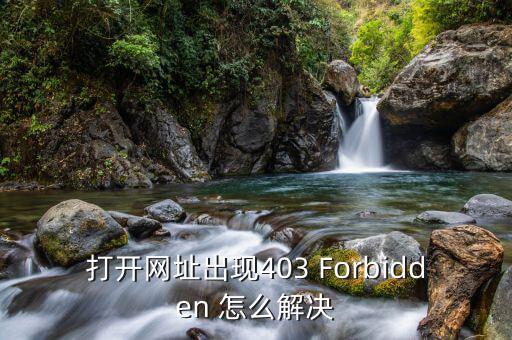 進(jìn)地稅網(wǎng)出現(xiàn)403是什么意思，打開(kāi)網(wǎng)頁(yè)顯示403如何解決