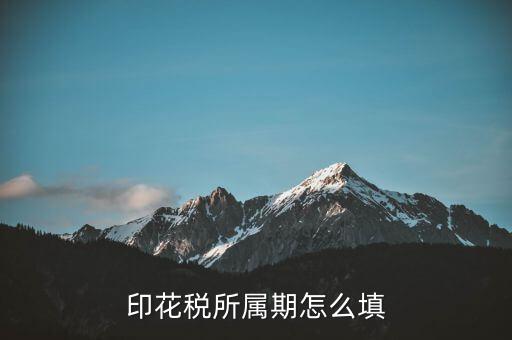 印花稅的所屬期是什么意思，印花稅按次申報(bào)所屬期是什么時(shí)候