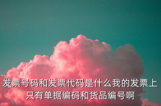 發(fā)票號指的是什么，發(fā)票號碼是指哪個號碼
