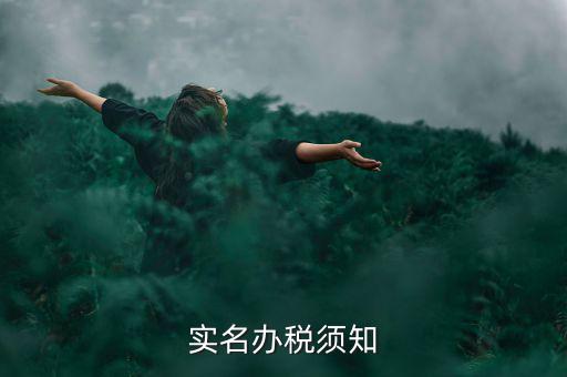 實名制什么叫辦稅人，稅務(wù)局怎么實名制辦稅員