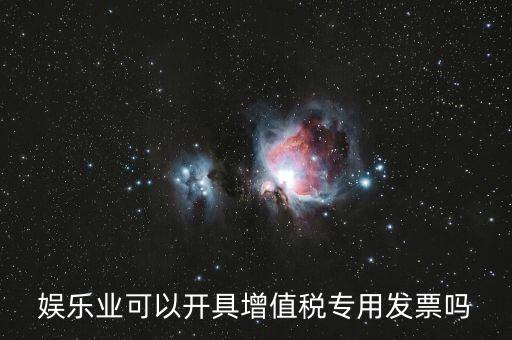 什么是娛樂業(yè)發(fā)票，娛樂業(yè)增值稅發(fā)票有幾種