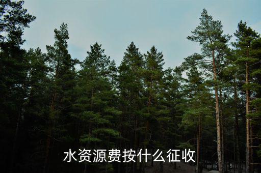 水資源稅實(shí)行什么征收，水資源費(fèi)按什么征收