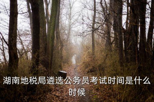 湖南地稅什么時(shí)候上班，湖南地稅系統(tǒng)分配到縣以下基層一線工作有前途嗎