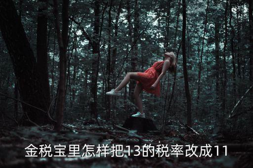 稅率13 為什么改11，稅率13更改11后怎么補稅