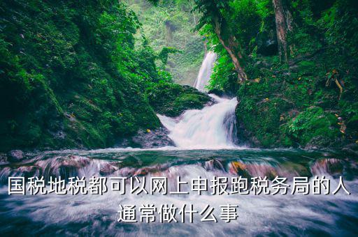 地稅局熟人能辦什么事，地稅局的人具體做什么