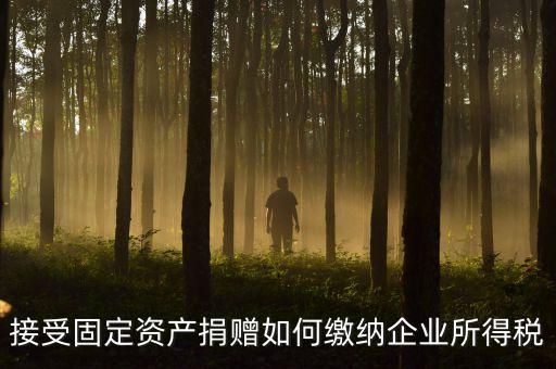 接受固定資產(chǎn)捐贈要交什么稅，贈送固定資產(chǎn)要繳納營業(yè)稅嗎