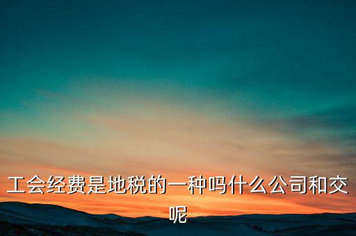 工會經費交到什么單位，勞務工的工會經費由哪里上交