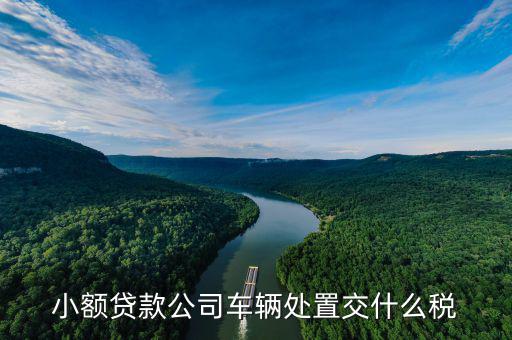 車貸行業(yè)需要交什么稅，小額貸款公司車輛處置交什么稅