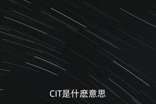 cit是什么稅，附加稅是什么稅