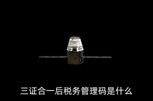 地稅三證合一和個稅密碼什么，三證合一的稅號是什么需要去當?shù)囟悇站稚w章嗎