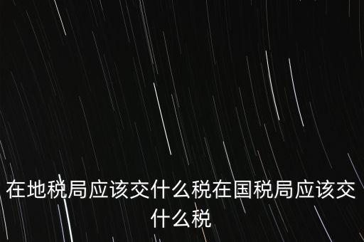 山東地稅交什么稅，現(xiàn)在山東省地稅系統(tǒng)征說稅種有哪些
