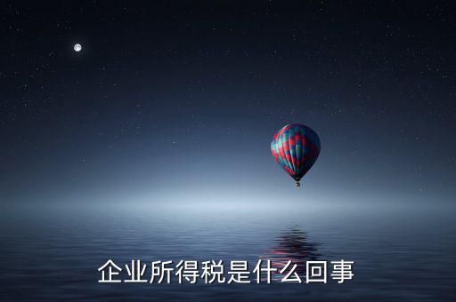 什么叫創(chuàng)業(yè)投資企業(yè)所得稅，企業(yè)所得稅是什么回事