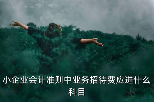 小企業(yè)發(fā)生的業(yè)務(wù)招待費(fèi)通過什么科目核算，業(yè)務(wù)招待費(fèi)屬于什么會(huì)計(jì)科目