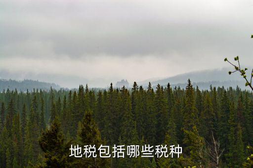 地稅包括什么，地稅包括哪些稅種