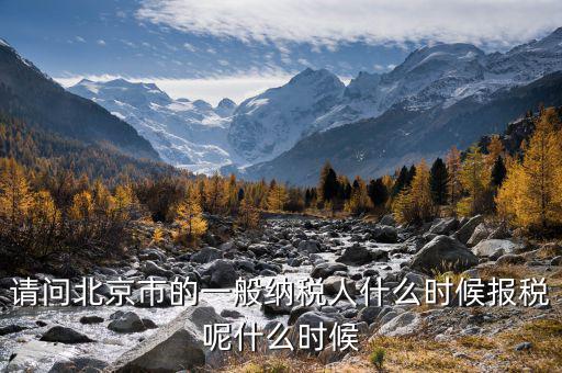 北京稅控最遲什么時候抄報，抄稅報稅時間