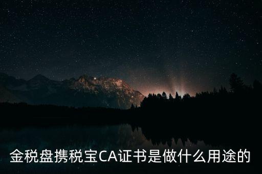 企業(yè)ca證書有什么用，財悠悠CA數(shù)字證書有什么作用對于企業(yè)可以起到什么作用