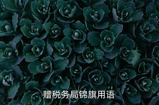 贈送稅務所錦旗寫什么，贈稅務局錦旗用語