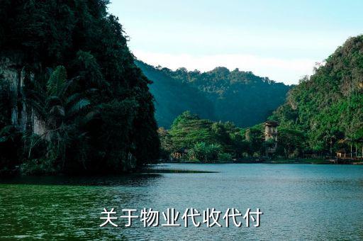 什么是代收轉(zhuǎn)付，關(guān)于物業(yè)代收代付