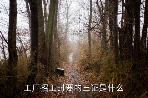 個人三證是什么意思，三證都是什么證