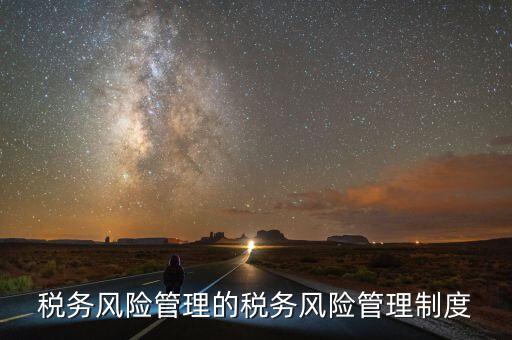什么叫地稅風(fēng)險管理，稅務(wù)風(fēng)險管理的稅務(wù)風(fēng)險管理制度
