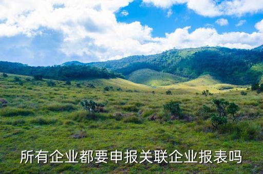 什么企業(yè)要關聯(lián)申報，哪些企業(yè)須填報年度關聯(lián)業(yè)務往來報告表
