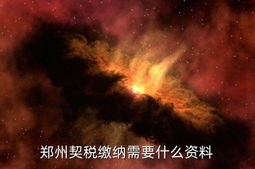 現(xiàn)在鄭州契稅發(fā)票是什么樣的，現(xiàn)在買房開(kāi)的是什么發(fā)票