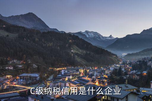 納稅信用c級(jí)是什么意思，平臺(tái)勾選納稅信用c級(jí)可以用了嗎