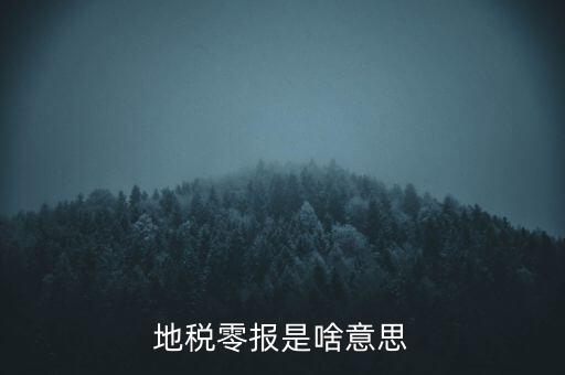陜西什么是地稅0申報(bào)，陜西地稅0申報(bào)怎么報(bào)
