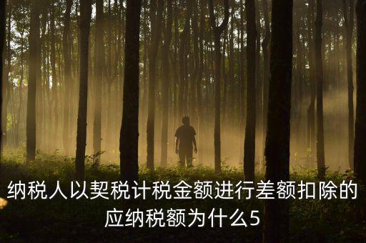 為什么 契稅 差額計(jì)稅，最新房產(chǎn)稅費(fèi)