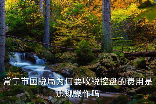 為什么要使用稅控盤，常寧市國稅局為何要收稅控盤的費(fèi)用是違規(guī)操作嗎