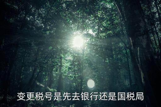 變更稅號(hào)屬于什么業(yè)務(wù)，公司變更稅號(hào)都要什么東西