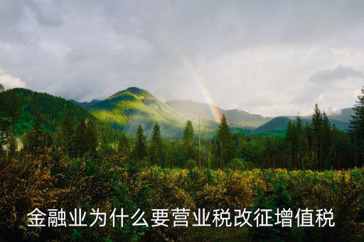 金融業(yè)交什么稅營(yíng)改增，2016營(yíng)改增范圍金融業(yè)稅率是多少