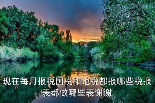 國稅需要報什么稅，國稅局是報什么稅
