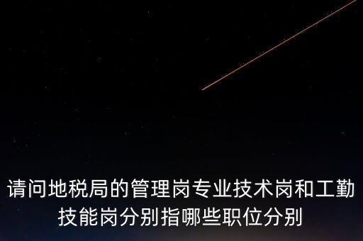地稅局工勤是什么，地稅局正式干部是什么意思