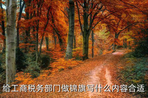 給稅務送錦旗 寫什么話好，贈稅務局錦旗用語